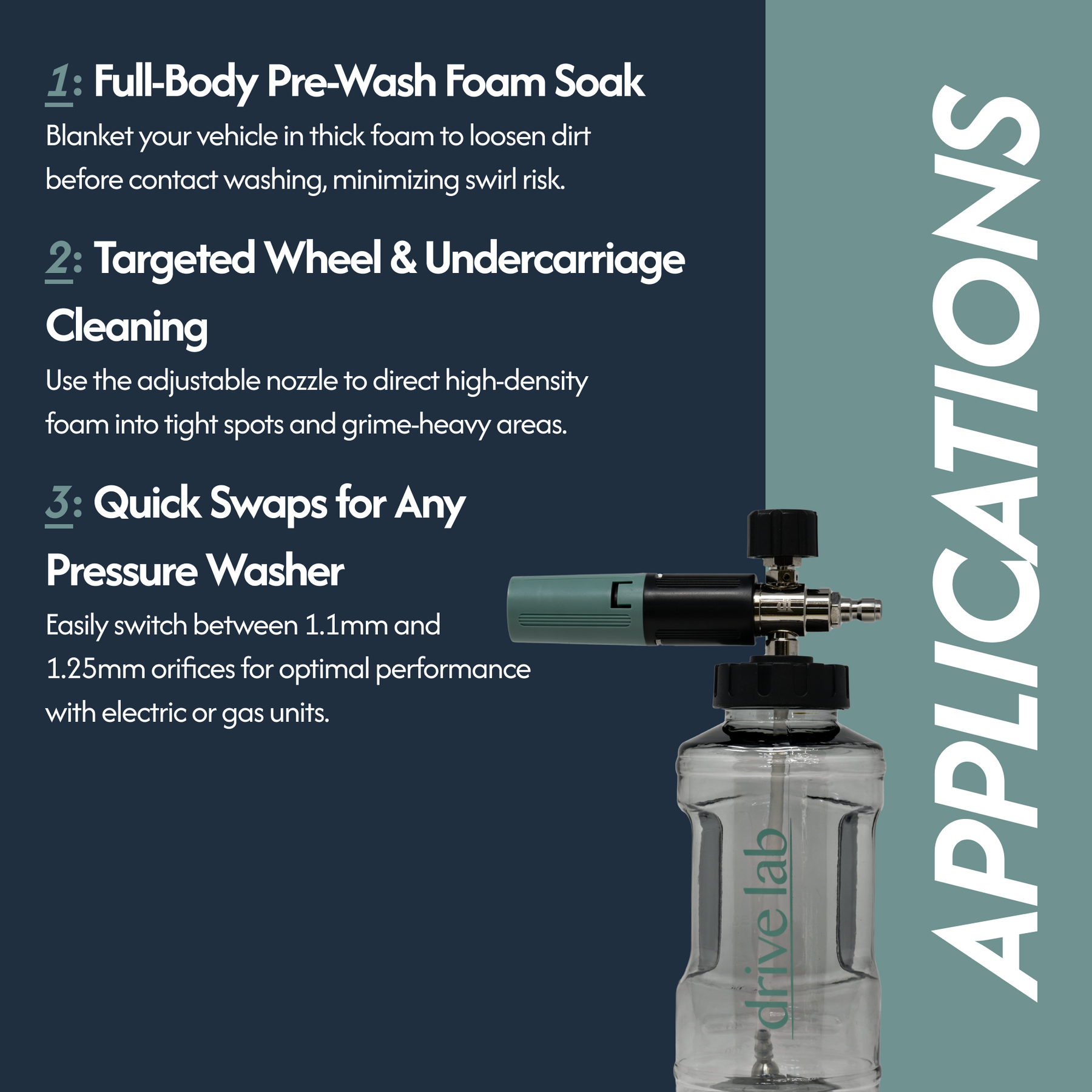 DriveLab Foam Cannon DriveLab Foam Cannon